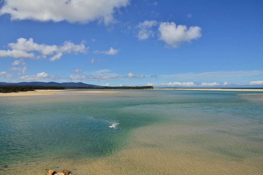 Mallacoota Inlet — Arrival viewpoint — Melbourne to Sydney — Australia