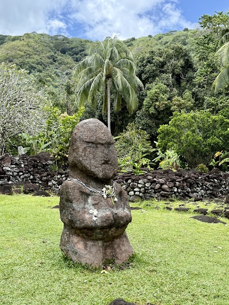Marae Arahurahu — Landmark — Tahiti Island Circle Road — French Polynesia