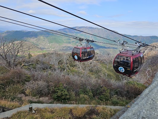 Take the Hakone ropeway over Owakudani