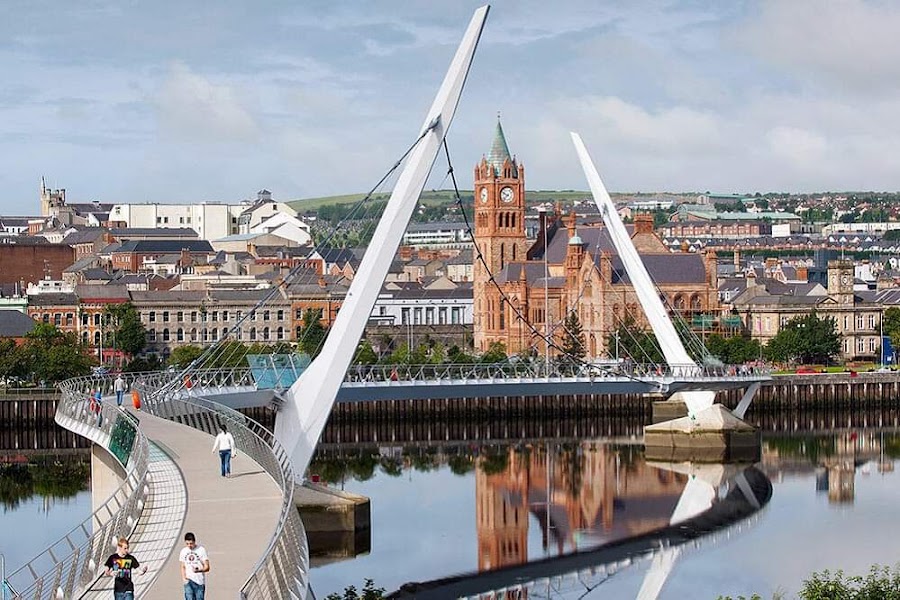 Derry — Arrival — Causeway Coastal Route: Belfast to Derry — Northern Ireland
