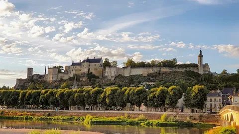 Chinon — Departure — Châteaux of the Loire — France