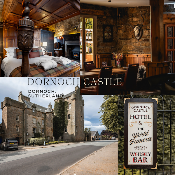 Dornoch Castle Hotel Restaurant — Scottish — North Coast 500 — Scotland