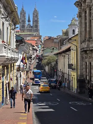 Historic Center of Quito — historic district — Avenue of the Volcanoes — Ecuador