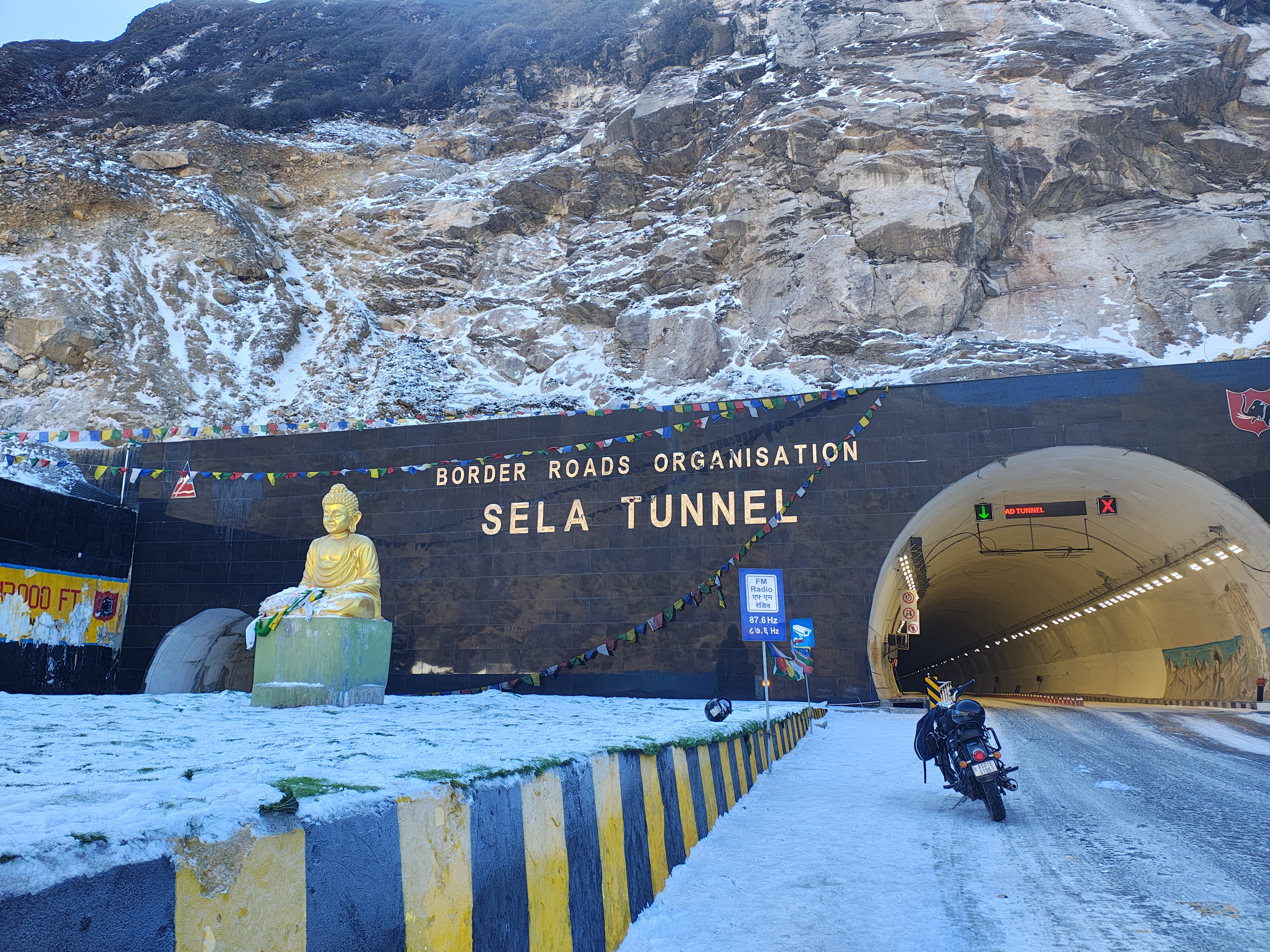 Sela Tunnel — Landmark — Guwahati to Tawang via Nameri and Sela Tunnel — India
