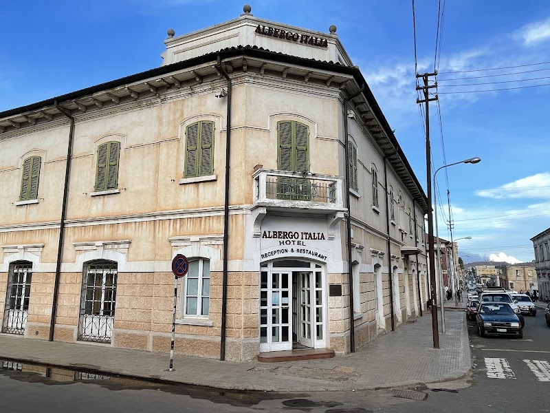 Albergo Italia Restaurant — Italian-Eritrean — Massawa to Asmara Escarpment — Eritrea