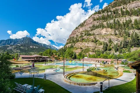 Ouray Hot Springs Pool — Hot Springs — San Juan Skyway — United States