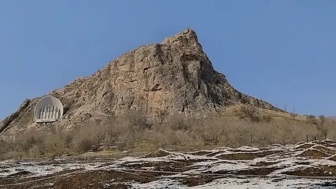 Sulaiman-Too Sacred Mountain — UNESCO site — Pamir Highway — Tajikistan