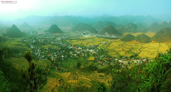 Quan Ba Twin Mountains