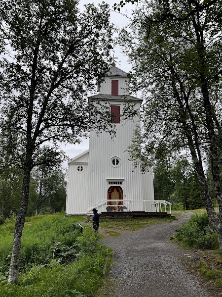 Fatmomakke church town — Landmark — Vildmarksvägen Wilderness Road — Sweden