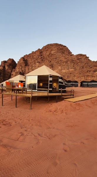 Booked Wadi Rum camp dinner — Bedouin — Jordan’s King’s Highway — Jordan