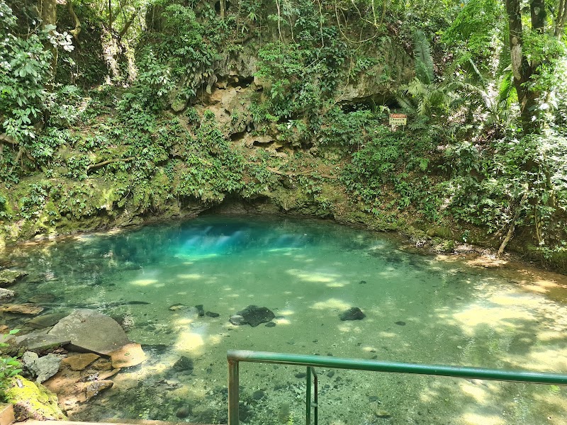 St. Herman's Blue Hole National Park — Nature — Hummingbird Highway — Belize
