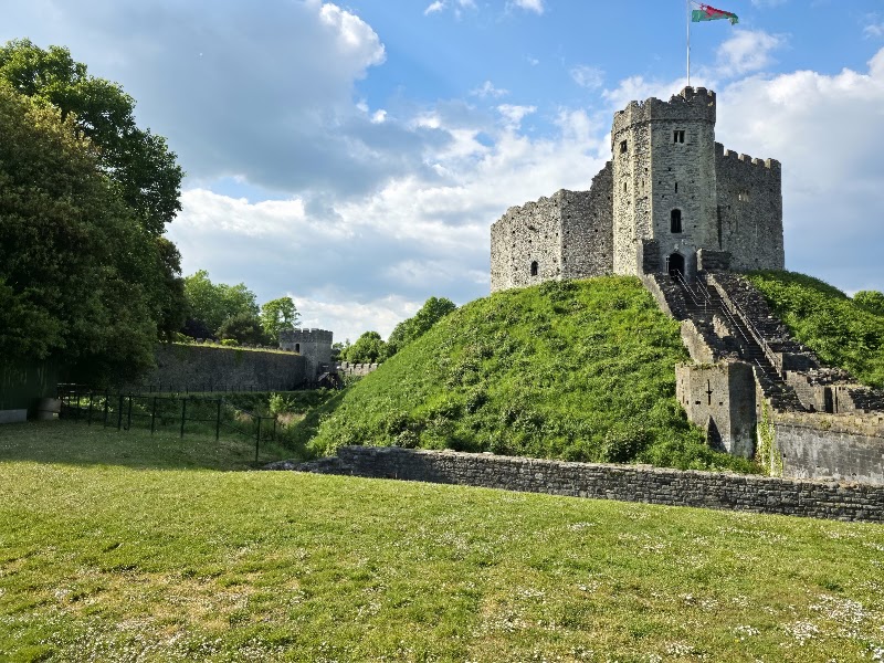 Cardiff Castle or museum — Pre-route culture — Wales Mountain Crossing — Wales