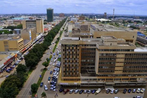 Lusaka — Departure — Great East Road — Zambia