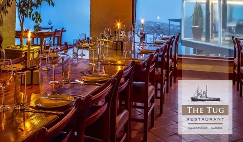 The Tug Restaurant — Seafood — Skeleton Coast — Namibia