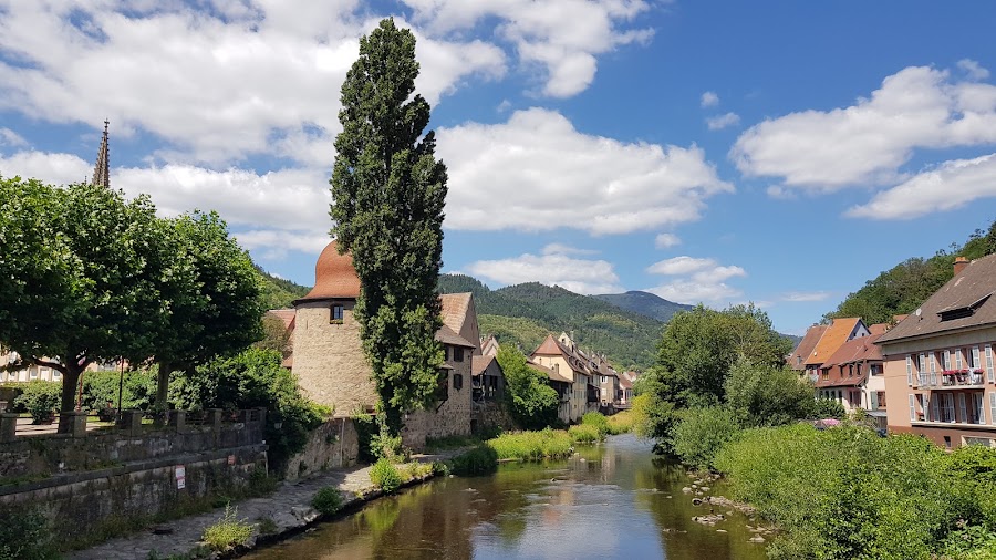 Thann — Arrival — Alsace Route des Vins — France