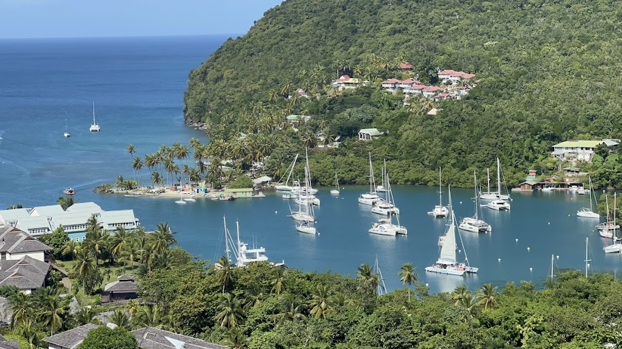 Marigot Bay — Landmark — Soufrière and the Pitons Drive — Saint Lucia