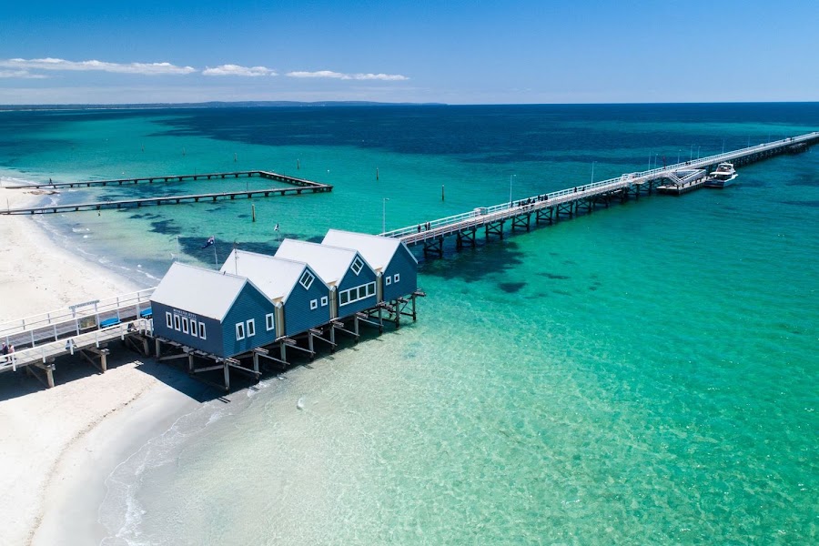 Busselton Jetty — Historic jetty — South West Wine, Coast and Seasonal Whales — Australia