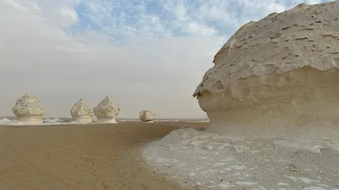 Valley of Agabat — landmark — White Desert and Bahariya Oasis — Egypt