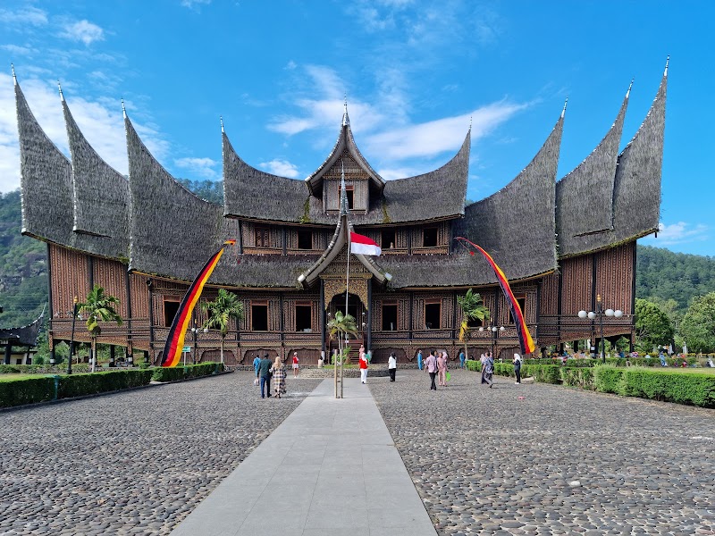 Pagaruyung Palace — Landmark — Sumatra Trans-Highway Bukittinggi to Lake Toba — Indonesia