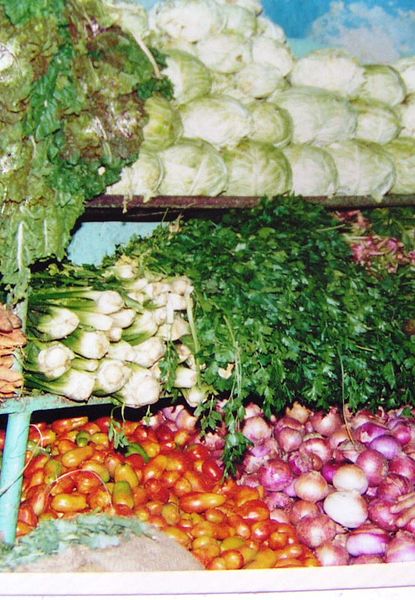 Nefasit Market — Street food — Massawa to Asmara Escarpment — Eritrea