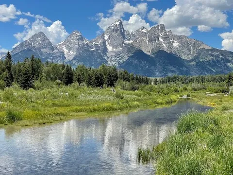 Schwabacher's Landing — Scenic Viewpoint — Grand Teton to Yellowstone — United States