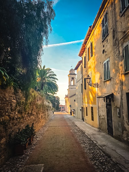 Sanremo old town — Historic town — French and Italian Rivieras — France