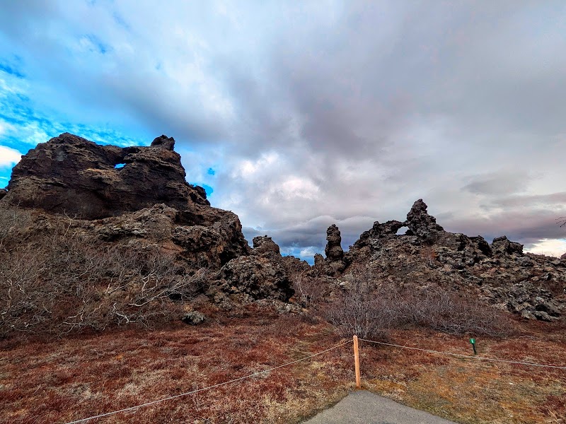 Dimmuborgir and Mývatn geothermal landscape — Volcanic landscape — Ring Road — Iceland