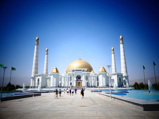 See the Turkmenbashi Ruhy Mosque