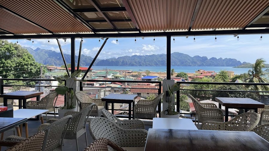 La Terrasse Restaurant — Filipino and international — Puerto Princesa to El Nido via the Underground River — Philippines