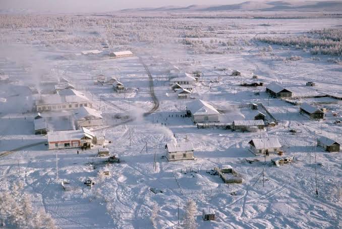 Oymyakon Pole of Cold Monument