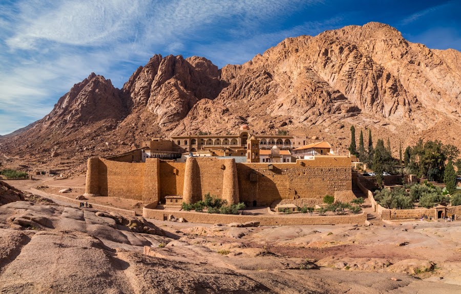 St. Catherine's Monastery — Departure — St Catherine to Dahab — Egypt
