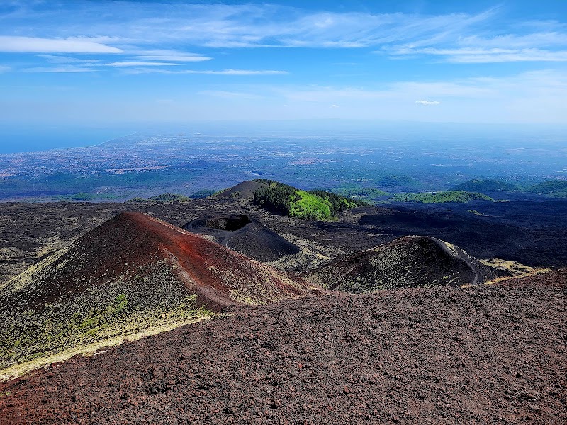 Etna authorized visitor area — Volcanic landscape — Palermo-to-Taormina Archaeology and Baroque Crossing — Italy