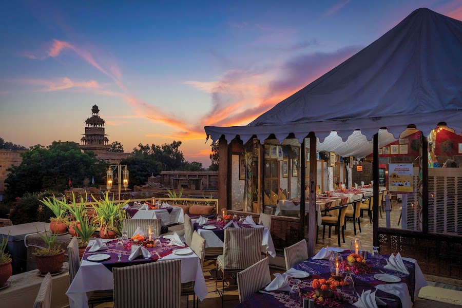 Trio Restaurant — Rajasthani — Classic Rajasthan: Delhi to Udaipur — India