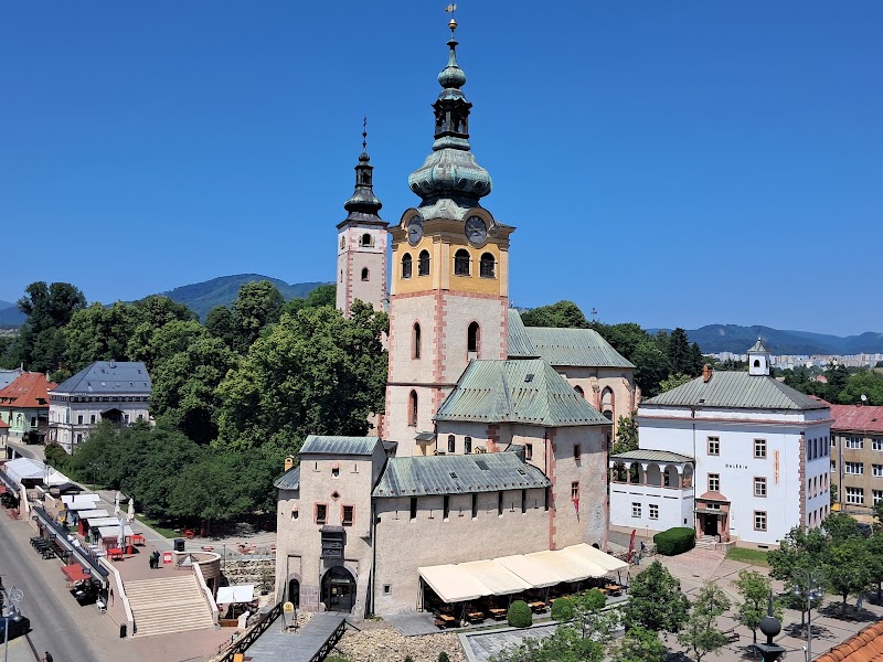 Banská Bystrica historic square — City heritage — Eastern Slovakia Caves and Parks — Slovakia