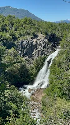 Cascada Vuliñanco — Waterfall — Bariloche Extension to the Route of the Seven Lakes — Argentina