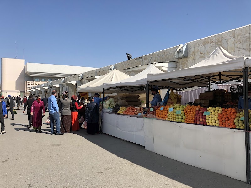 Turkmenabat Bazaar meal — Turkmen market food — Turkmenistan Silk Road — Turkmenistan