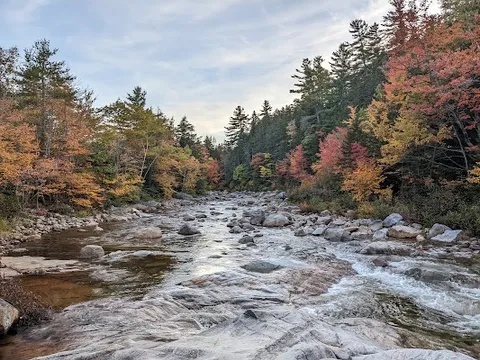 Rocky Gorge — Nature — Kancamagus Highway — United States