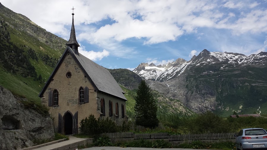 Gletsch — Departure — Furka Pass — Switzerland