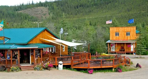 Chicken Gold Camp & Outpost Historic Area — historic site — Top of the World Highway — Canada
