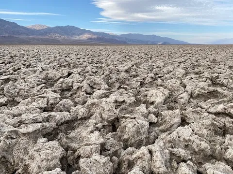 Devil's Golf Course — Scenic Viewpoint — Las Vegas to Stovepipe Wells via Death Valley — United States