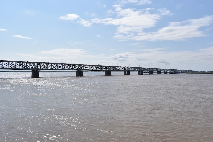 Amur embankment and Amur Cliff — Scenic walk — Chita to Vladivostok via the Amur and Ussuri Highways — Russia