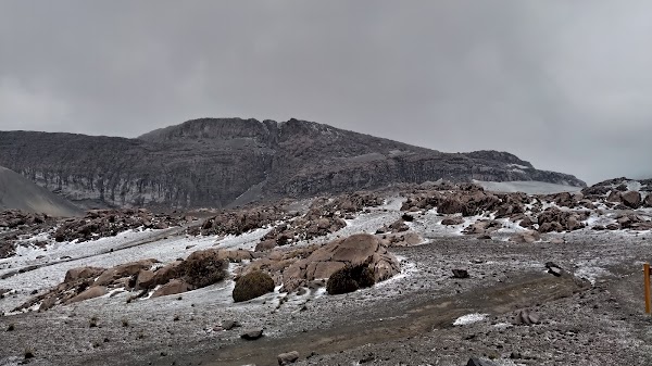 Nevado del Ruiz volcano viewpoint