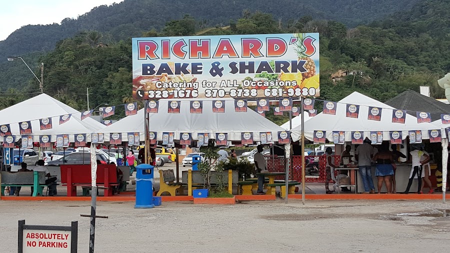 Richard's Bake and Shark — Trinidadian seafood — Trinidad North Coast Road — Trinidad and Tobago