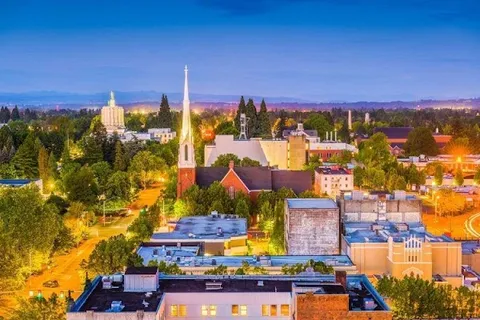 Salem — City — Willamette Valley — United States