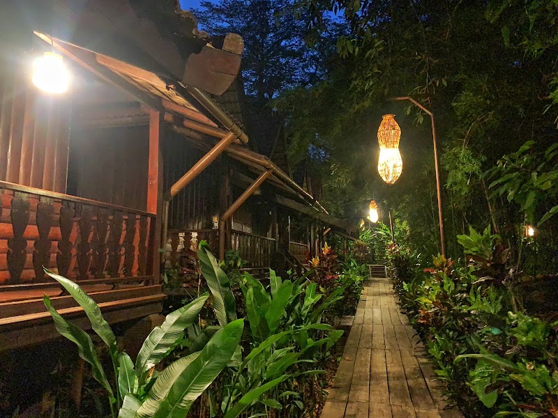 SpringRiver Resort Restaurant — Lao — Thakhek Loop — Laos