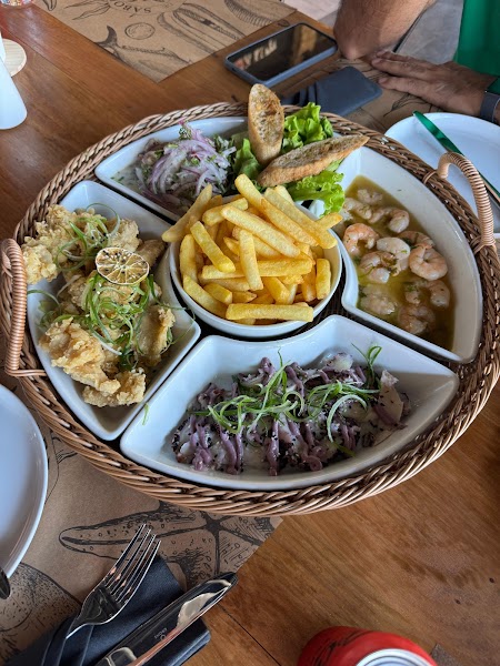 Sabores de Caleta — Chilean seafood — Santiago to San Pedro de Atacama — Chile