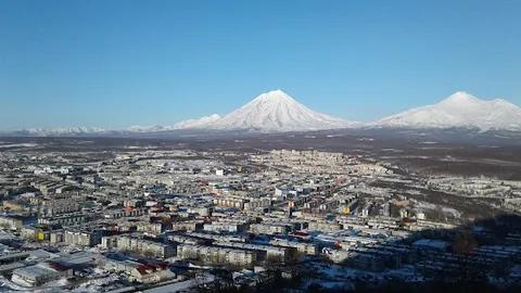 Petropavlovsk-Kamchatsky — Departure — Central Kamchatka Volcano Road: Petropavlovsk-Kamchatsky to Klyuchi — Russia
