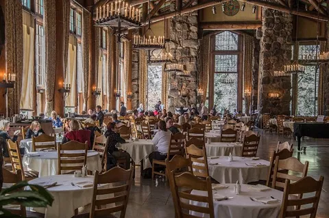 The Ahwahnee Dining Room — American — Yosemite to Sequoia and Kings Canyon — United States