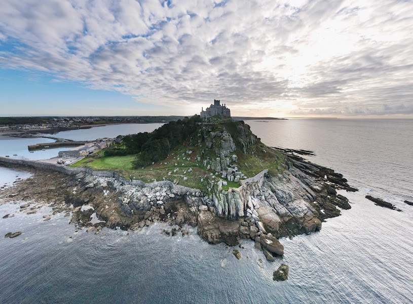Prebooked St Michael’s Mount — Tidal island — Atlantic Highway and West Cornwall Extension — England