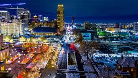 Salt Lake City — Departure — Bonneville Salt Flats — United States